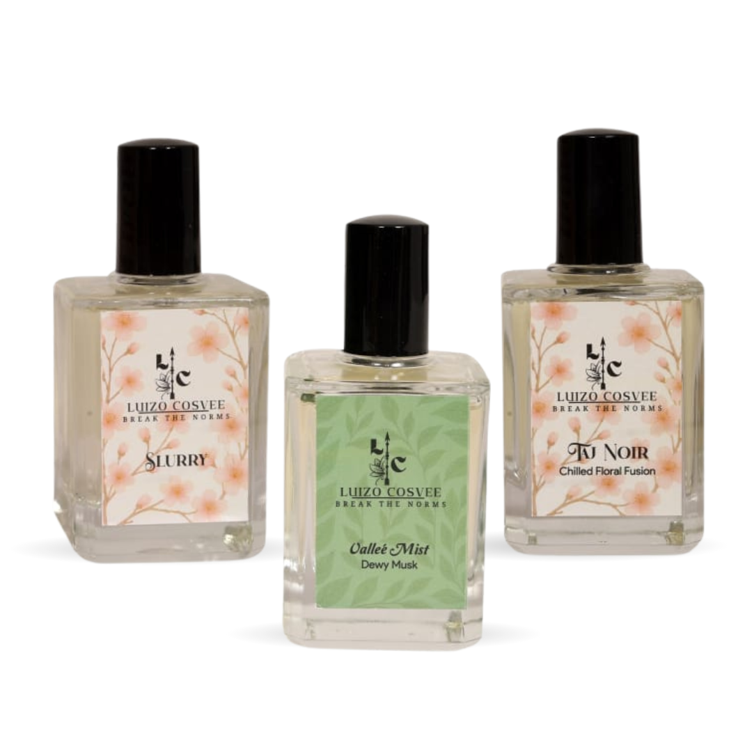 Slurry + Vallee Mist + Taj Noir | Diwali Special 3-Piece Gift Set