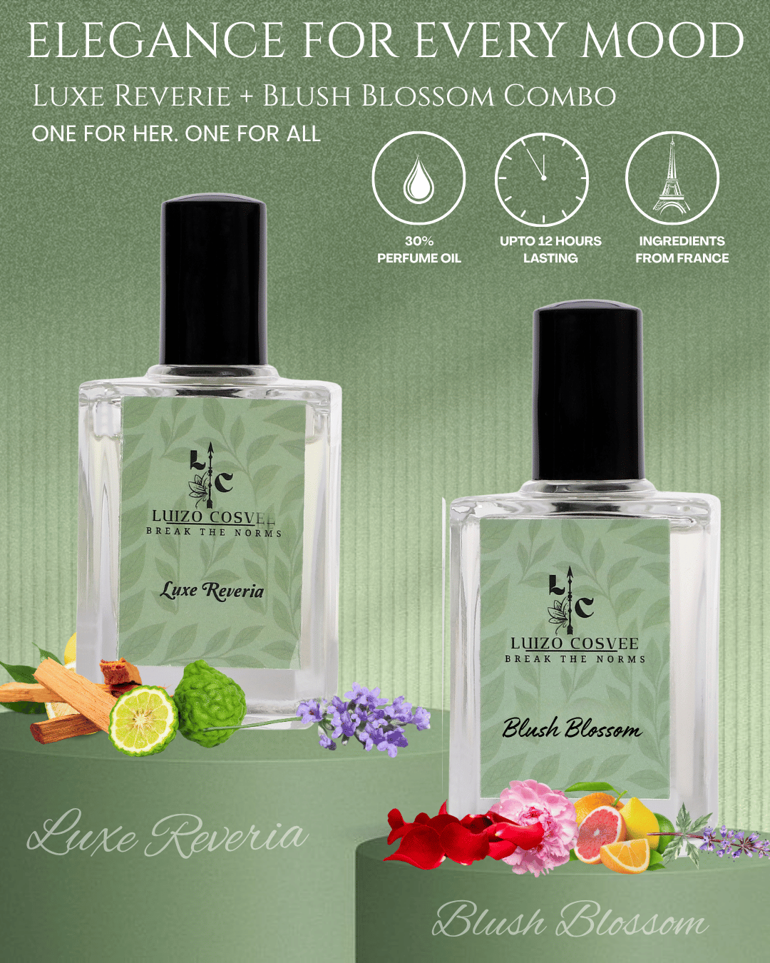 The Signature Set (Luxe Reverie & Blush Blossom) Combo