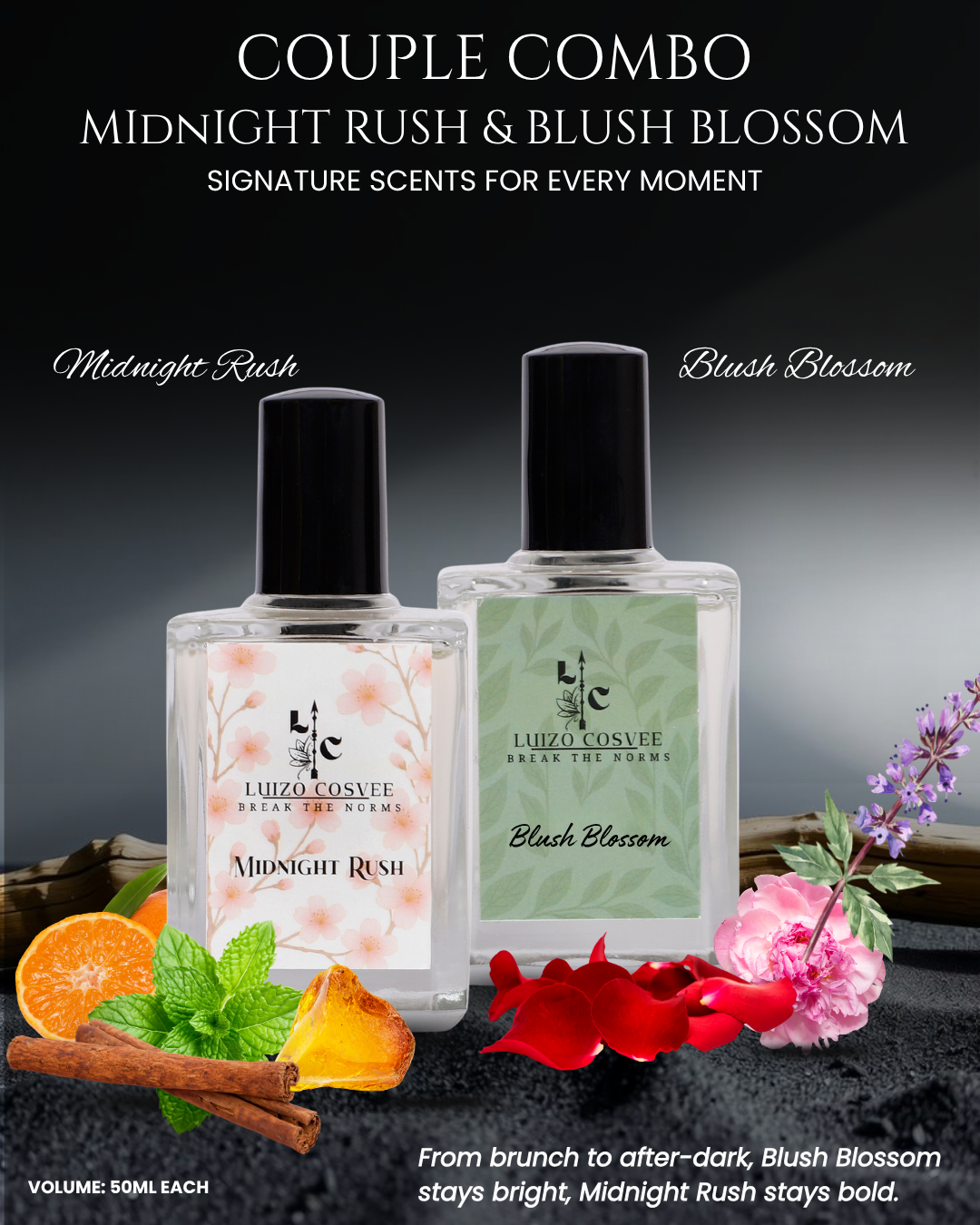 The Throne Set (Midnight Rush & Amber Rush) Combo