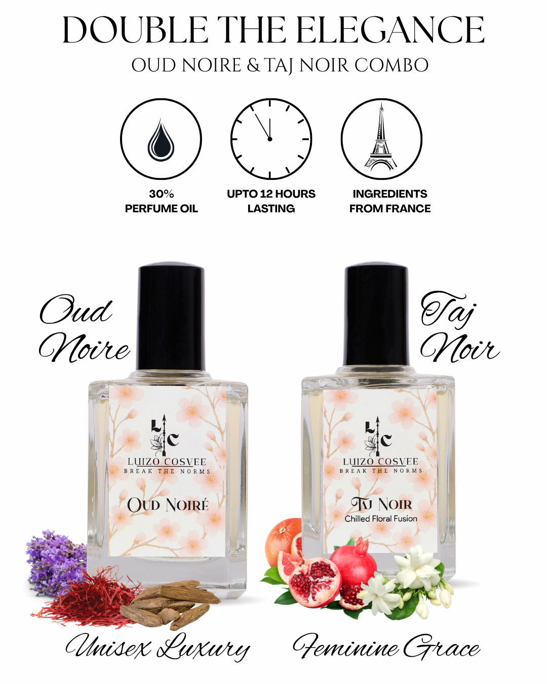 The Shadow & Flame (Oud Noire & Taj Noir) Combo